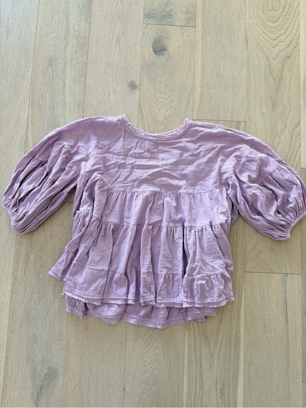 Free People Lavender Swing Tunic